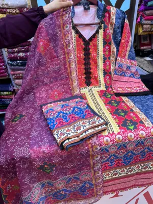 Dubai Silk 3 Pc Collection 101